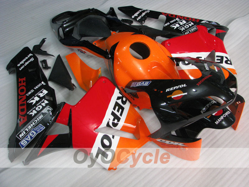 Kit de carenado por inyección para CBR600RR 03-04 - Naranja, Negro - Repsol #OYO87904910 Imagen principal del producto