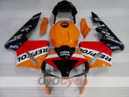 Kit de carenado por inyección para CBR600RR 03-04 - Naranja, Negro - Repsol #OYO87904911