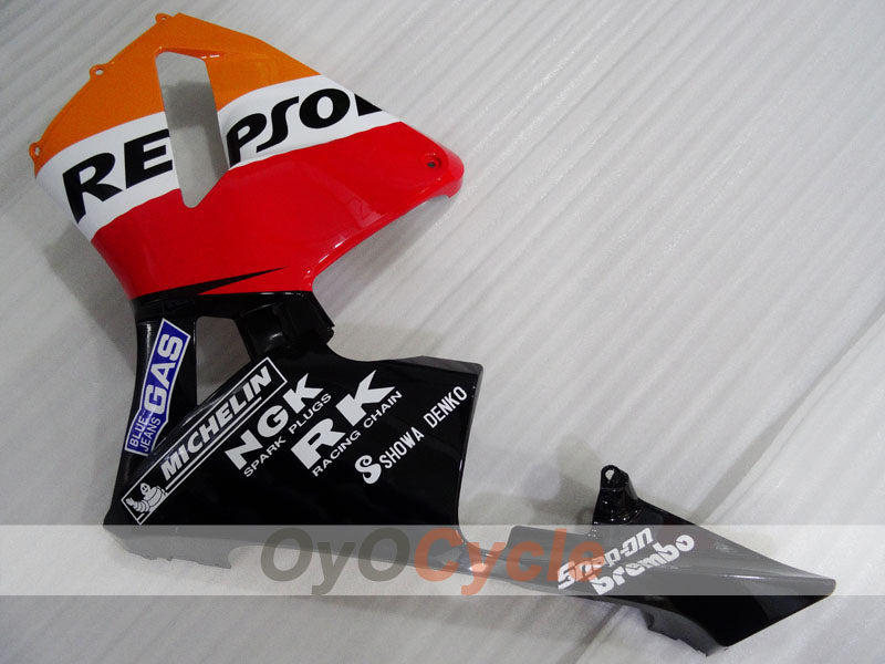 Kit de carenado por inyección para CBR600RR 03-04 - Naranja, Negro - Repsol #OYO87904911