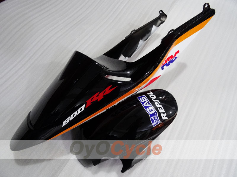 Kit de carenado por inyección para CBR600RR 03-04 - Naranja, Negro - Repsol #OYO87904911