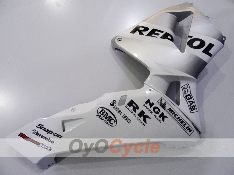 Kit de carenado por inyección para CBR600RR 03-04 - Blanco, Plata - Repsol #OYO87904913