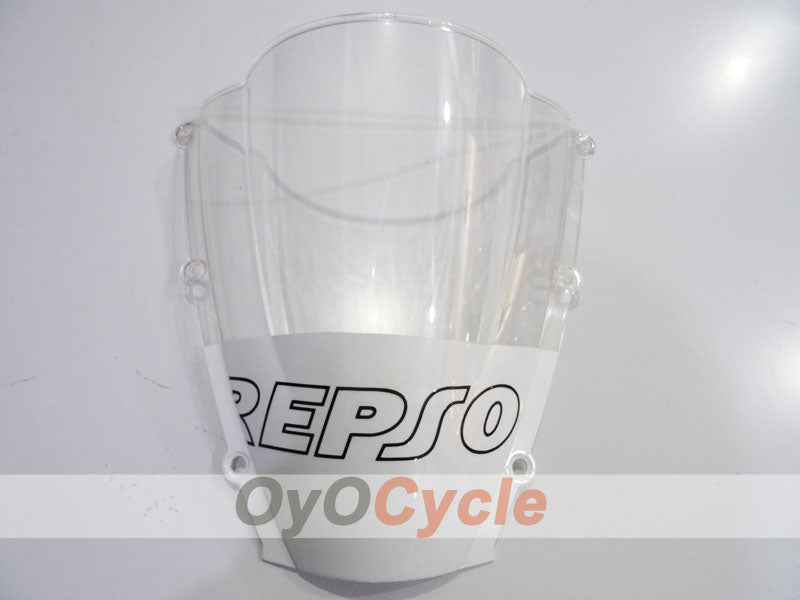 Kit de carenado por inyección para CBR600RR 03-04 - Blanco, Plata - Repsol #OYO87904913