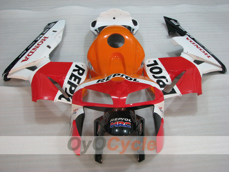 Carenado de inyección para CBR600RR 05-06 - Rojo, Naranja, Blanco - MICHELIN, RK, Repsol #OYO87904915 Imagen secundaria del producto