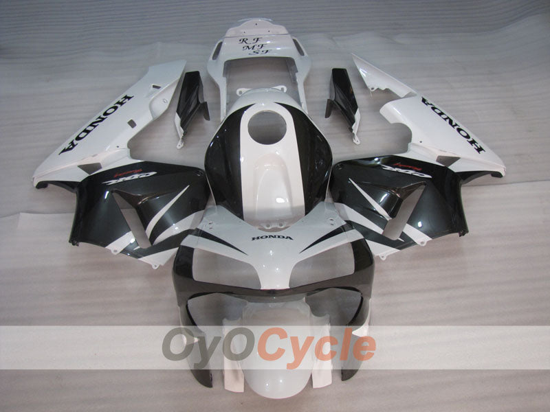 Kit de carenado por inyección para CBR600RR 05-06 - Blanco, Negro - Estilo de fábrica #OYO87904917 Imagen secundaria del producto