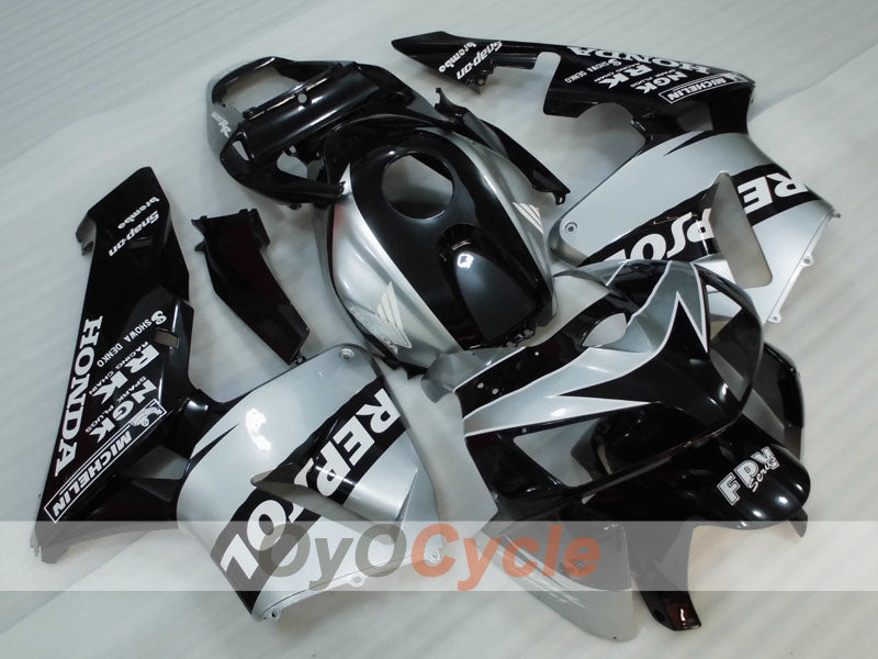 Kit de carenado por inyección para CBR600RR 05-06 - Negro, Plata - Repsol #OYO87904920 Imagen principal del producto