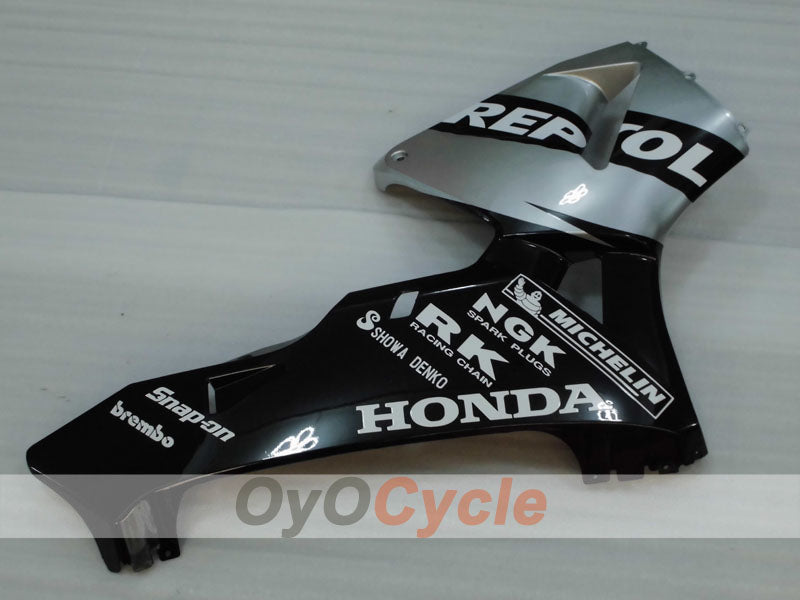 Kit de carenado por inyección para CBR600RR 05-06 - Negro, Plata - Repsol #OYO87904920