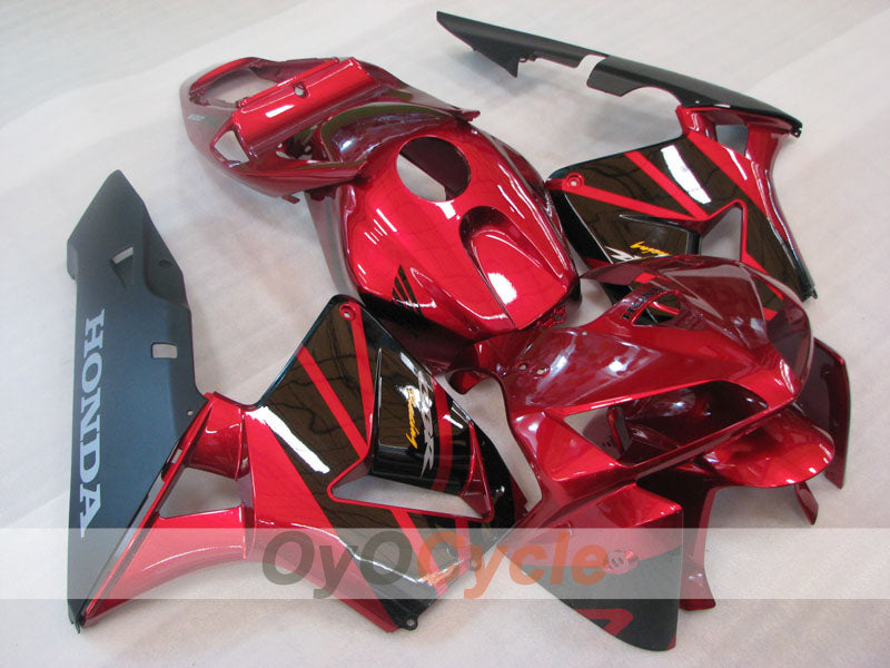 Kit de carenado por inyección para CBR600RR 05-06 - Color Rojo Vino - Estilo de fábrica #OYO87904921 Imagen secundaria del producto