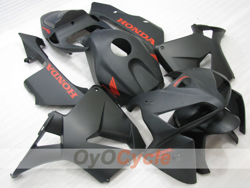 Kit de carenado por inyección para CBR600RR 05-06 - Negro mate - Estilo de fábrica #OYO87904923 Imagen secundaria del producto