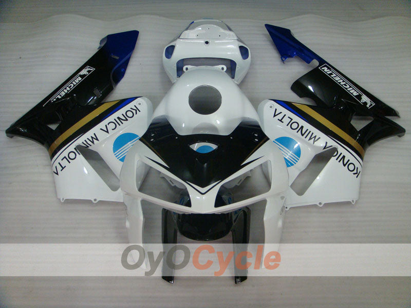 Kit de carenado por inyección para CBR600RR 05-06 - Blanco, Negro - Konica Minolta, MICHELIN #OYO87904925 Imagen secundaria del producto