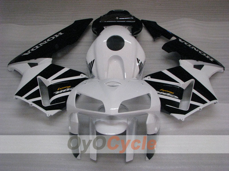 Kit de carenado por inyección para CBR600RR 05-06 - Blanco, Negro - Estilo de fábrica #OYO87904927 Imagen secundaria del producto