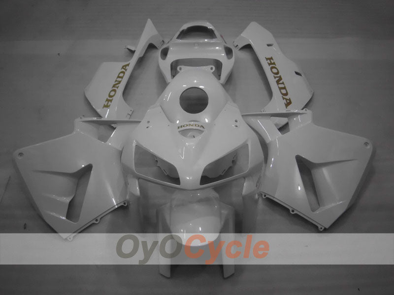 Kit de carenado por inyección para CBR600RR 05-06 - Blanco - Estilo de fábrica #OYO87904928