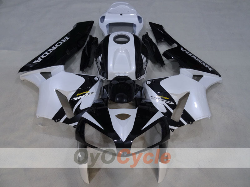 Carenado de inyección para CBR600RR 05-06 - Blanco, Negro - Estilo de fábrica #OYO87904929 Imagen secundaria del producto