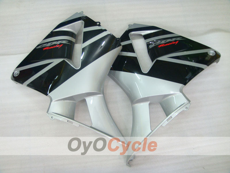 Kit de carenado por inyección para CBR600RR 05-06 - Negro, Plateado - Estilo de fábrica #OYO87904932