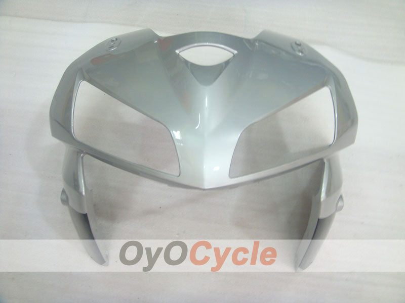 Kit de carenado por inyección para CBR600RR 05-06 - Negro, Plateado - Estilo de fábrica #OYO87904932