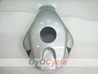 Kit de carenado por inyección para CBR600RR 05-06 - Negro, Plateado - Estilo de fábrica #OYO87904932