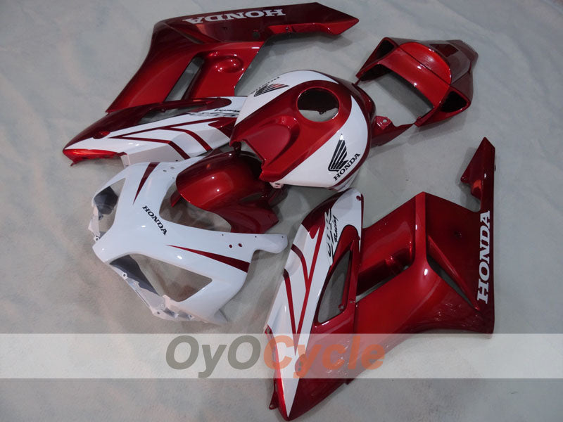 Carenado de inyección para CBR1000RR 04-05 - Rojo, Blanco - Estilo de fábrica #OYO87904941