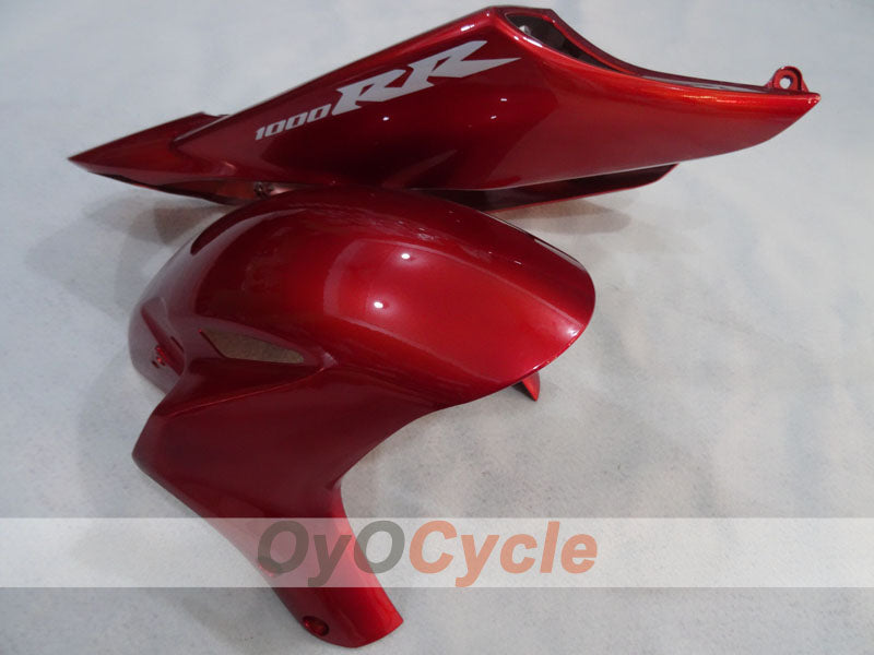Carenado de inyección para CBR1000RR 04-05 - Rojo, Blanco - Estilo de fábrica #OYO87904941