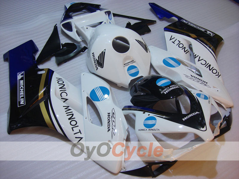 Kit de carenado por inyección para CBR1000RR 04-05 - Blanco, Negro - Konica Minolta #OYO87904943 Imagen principal del producto