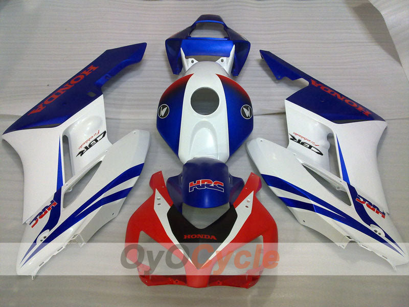 Kit de carenado por inyección para CBR1000RR 04-05 - Rojo, azul, blanco - HRC #OYO87904946