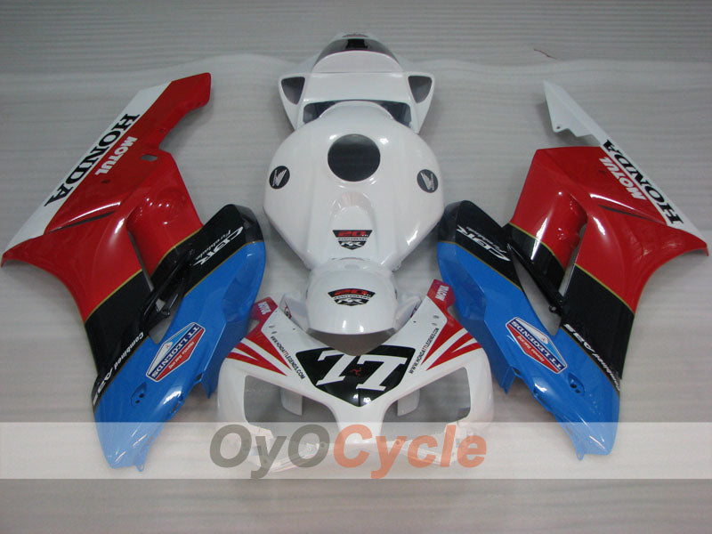 Kit de carenado por inyección para CBR1000RR 04-05 - Rojo, azul, blanco - MOTUL #OYO87904949 Imagen secundaria del producto