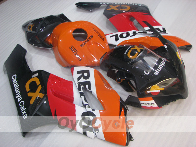 Kit de carenado por inyección para CBR1000RR 04-05 - Naranja, Negro, Mate - Repsol CX #OYO87904951 Imagen principal del producto
