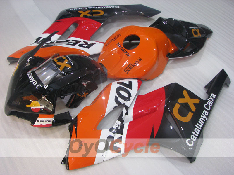 Kit de carenado por inyección para CBR1000RR 04-05 - Naranja, Negro, Mate - Repsol CX #OYO87904951 Imagen secundaria del producto