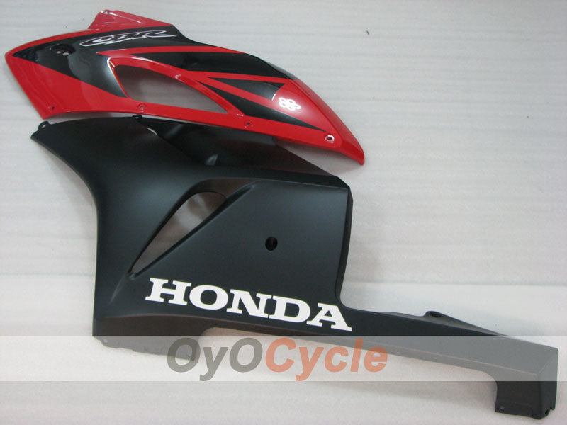 Kit de carenado por inyección para CBR1000RR 04-05 - Rojo, Negro, Mate - Fireblade #OYO87904955