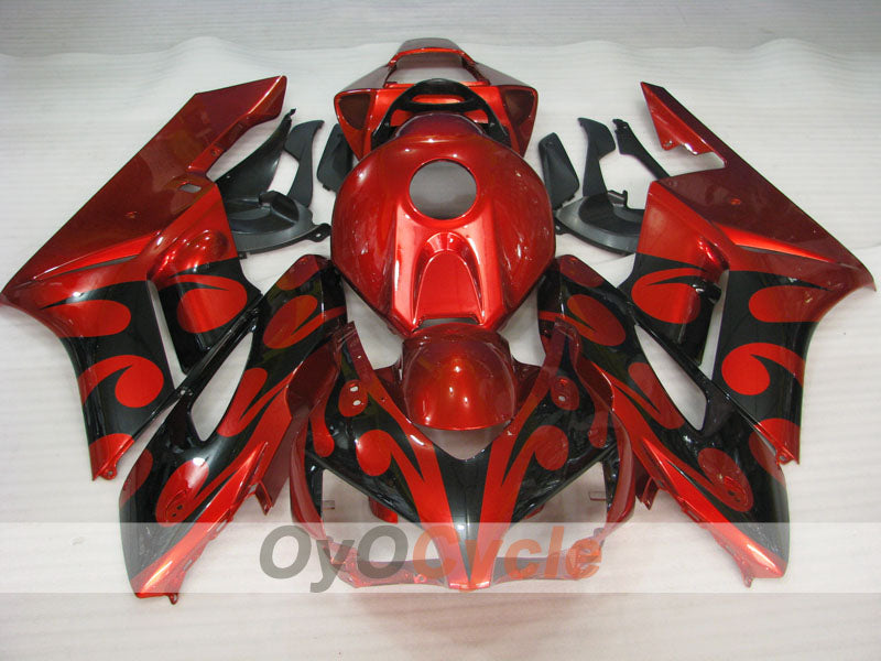 Kit de carenado por inyección para CBR1000RR 04-05 - Naranja, Negro - Llama #OYO87904957 Imagen secundaria del producto