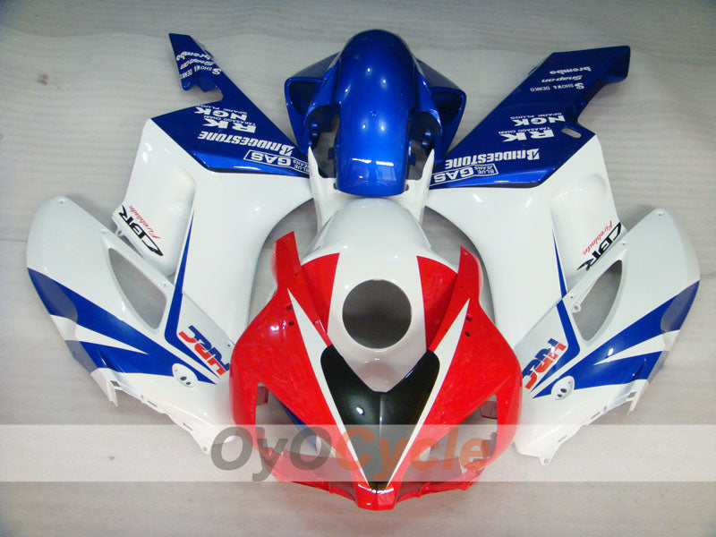 Kit de carenado por inyección para CBR1000RR 04-05 - Azul, blanco - Estilo de fábrica, HRC #OYO87904960 Imagen secundaria del producto