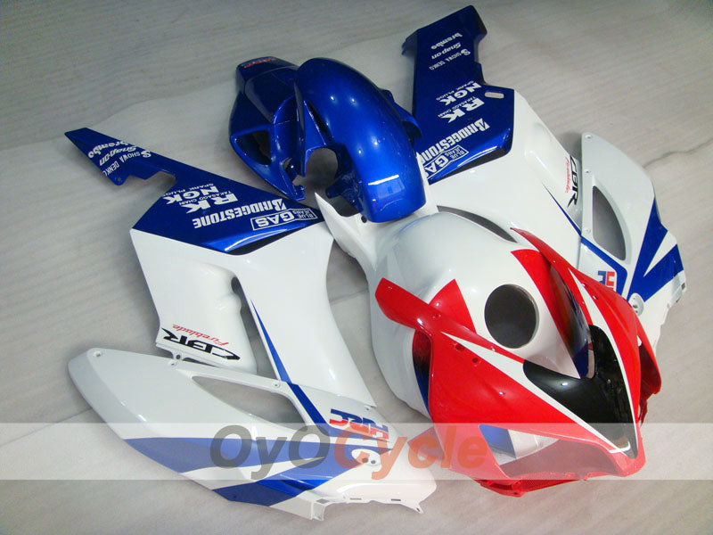 Kit de carenado por inyección para CBR1000RR 04-05 - Azul, blanco - Estilo de fábrica, HRC #OYO87904960 Imagen principal del producto
