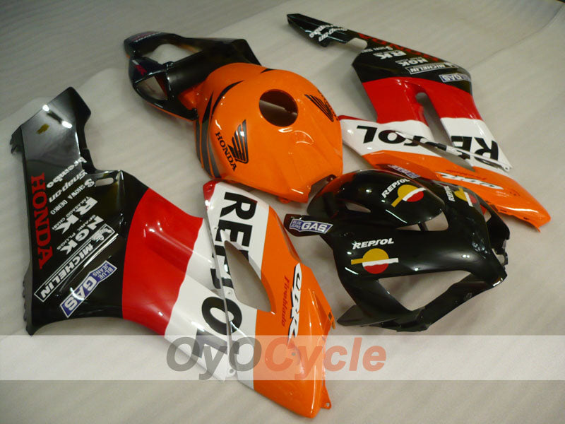 Carenado moldeado por inyección para CBR1000RR 04-05 - Naranja, Negro - Repsol #OYO87904962 Imagen principal del producto