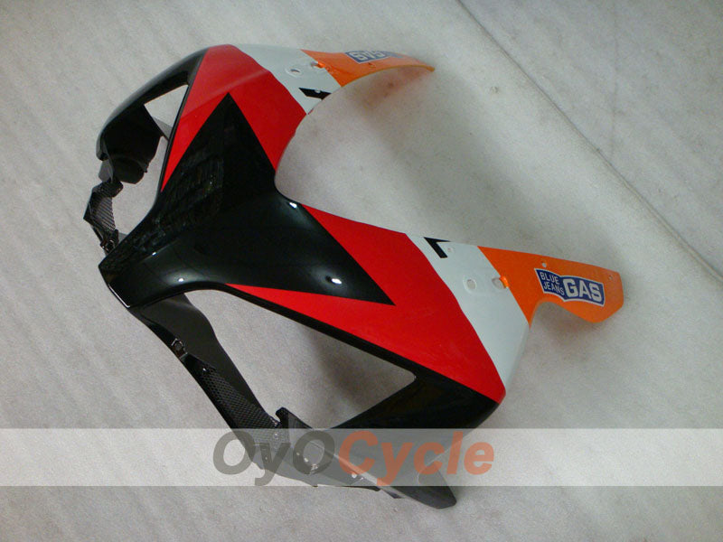 Kit de carenado por inyección para CBR1000RR 04-05 - Naranja, Negro - Repsol #OYO87904964