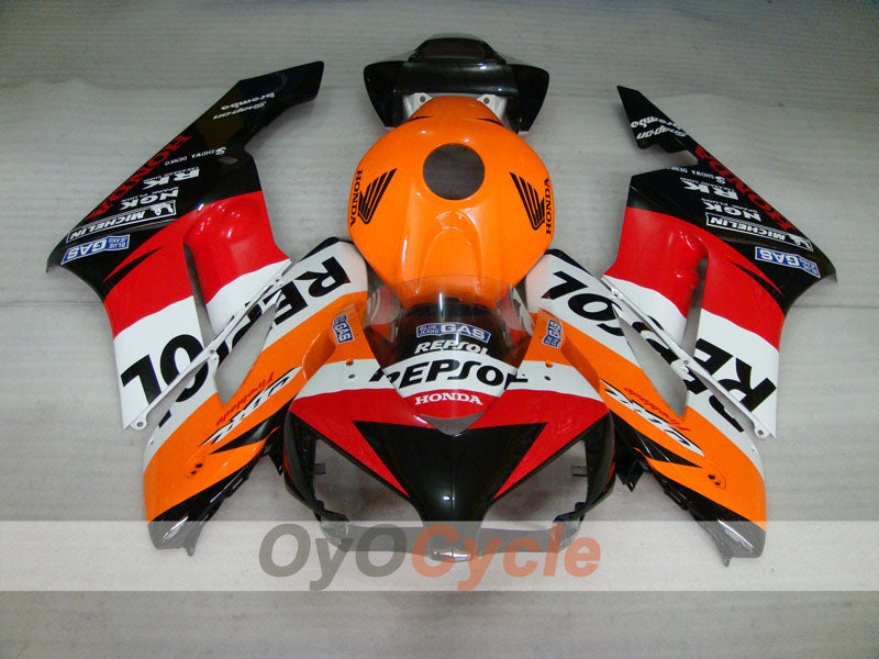 Kit de carenado por inyección para CBR1000RR 04-05 - Naranja, Negro - Repsol #OYO87904964