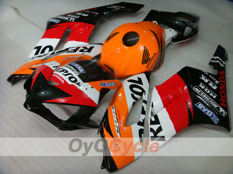 Kit de carenado por inyección para CBR1000RR 04-05 - Naranja, Negro - Repsol #OYO87904964