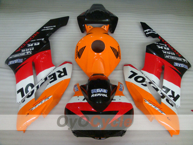 Kit de carenado por inyección para CBR1000RR 04-05 - Naranja, Negro - Repsol #OYO87904965 Imagen secundaria del producto