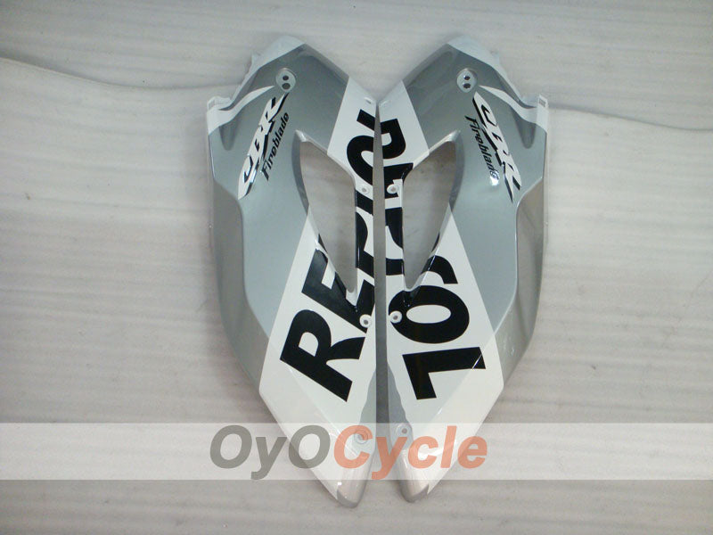 Kit de carenado por inyección para CBR1000RR 04-05 - Blanco, Plata - Repsol #OYO87904967