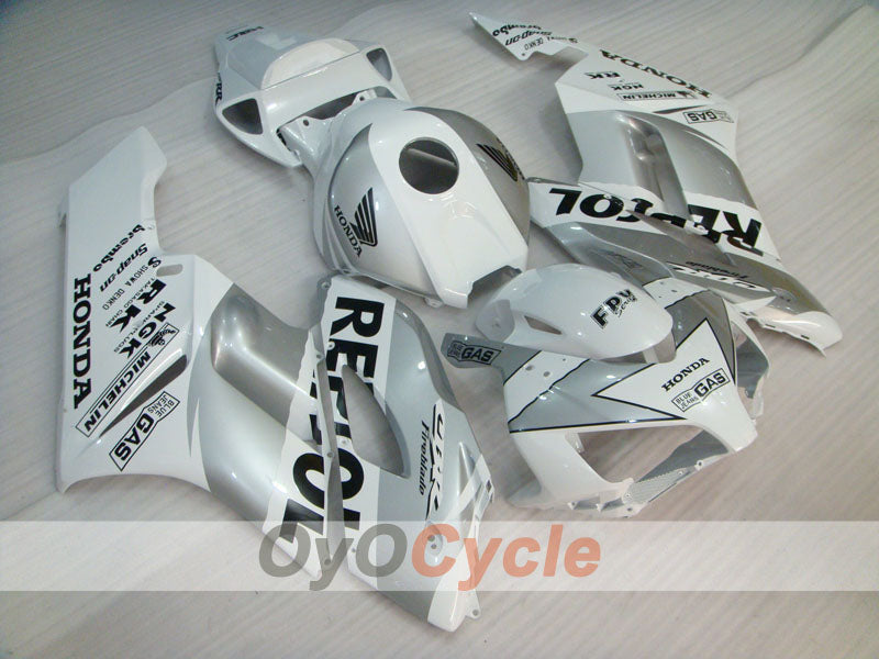 Kit de carenado por inyección para CBR1000RR 04-05 - Blanco, Plata - Repsol #OYO87904967