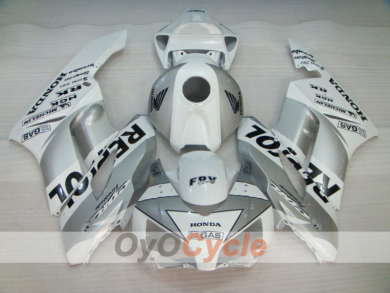 Kit de carenado por inyección para CBR1000RR 04-05 - Blanco, Plata - Repsol #OYO87904967 Imagen principal del producto