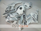 Kit de carenado por inyección para CBR1000RR 04-05 - Blanco, Plata - Repsol #OYO87904967