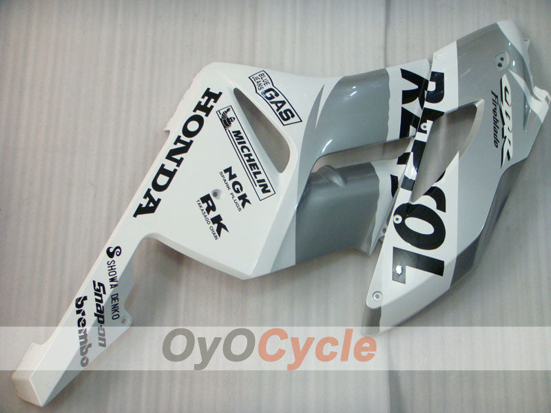 Kit de carenado por inyección para CBR1000RR 04-05 - Blanco, Plata - Repsol #OYO87904967