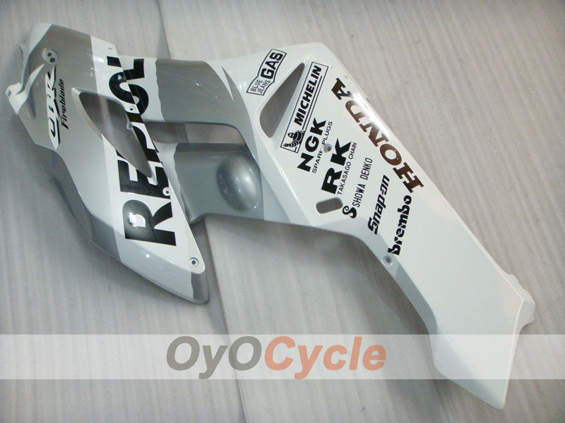 Kit de carenado por inyección para CBR1000RR 04-05 - Blanco, Plata - Repsol #OYO87904967