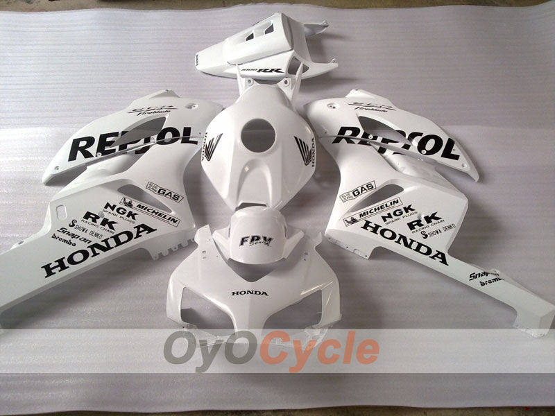 Kit de carenado por inyección para CBR1000RR 04-05 - Blanco, Plata - Repsol #OYO87904968 Imagen principal del producto