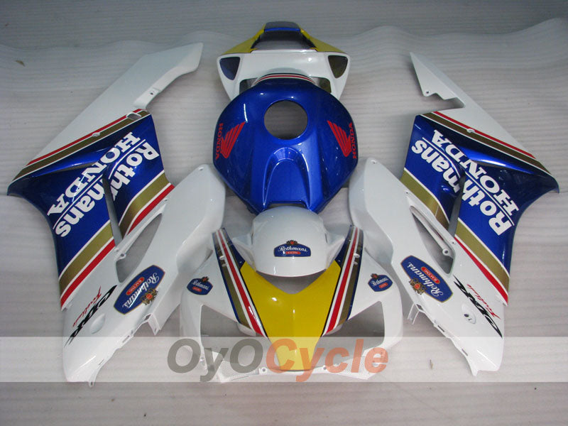 Carenado de inyección para CBR1000RR 04-05 - Azul, Blanco - Rothmans #OYO87904969 Imagen secundaria del producto
