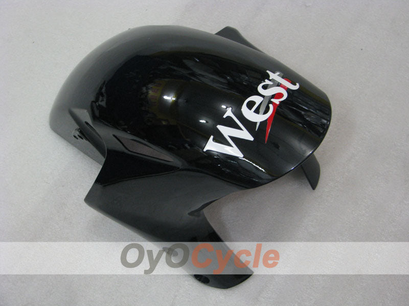 Kit de carenado por inyección para CBR1000RR 04-05 - Blanco, Negro - Oeste #OYO8790497