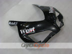 Kit de carenado por inyección para CBR1000RR 04-05 - Blanco, Negro - Oeste #OYO8790497