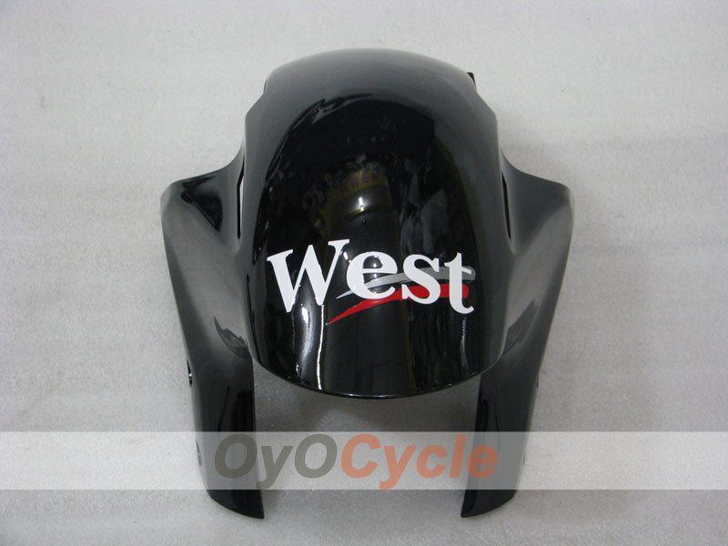 Kit de carenado por inyección para CBR1000RR 04-05 - Blanco, Negro - Oeste #OYO8790497