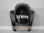 Kit de carenado por inyección para CBR1000RR 04-05 - Blanco, Negro - Oeste #OYO8790497