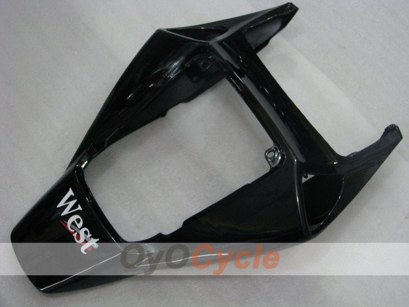 Kit de carenado por inyección para CBR1000RR 04-05 - Blanco, Negro - Oeste #OYO8790497
