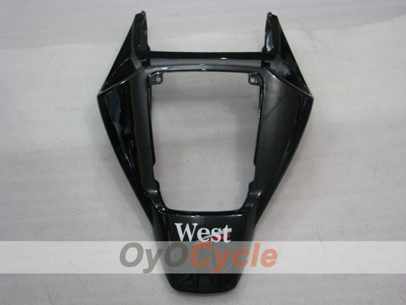 Kit de carenado por inyección para CBR1000RR 04-05 - Blanco, Negro - Oeste #OYO8790497