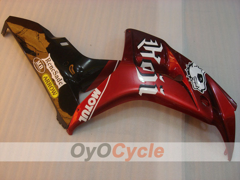 Carenado de inyección para CBR1000RR 06-07 - Color rojo vino - PLANOS #OYO87904971